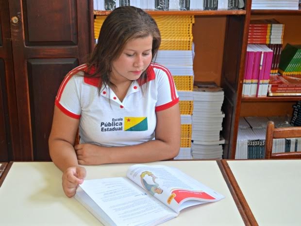Eduarda Moura Pinheiro, de 17 anos, ficou em segundo lugar geral no concurso Jovem Senador (Foto: Adelcimar Carvalho/G1)