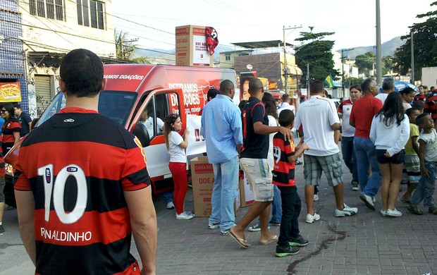 camisa Ronaldinho, Flamengo (Foto: Richard Fausto de Souza / Globoesporte.com)