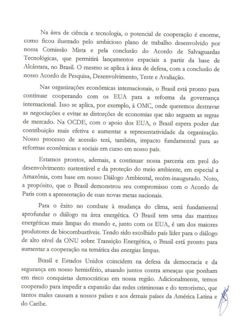 carta-bolsonaro-biden2 (Foto: Reprodução/Twitter)