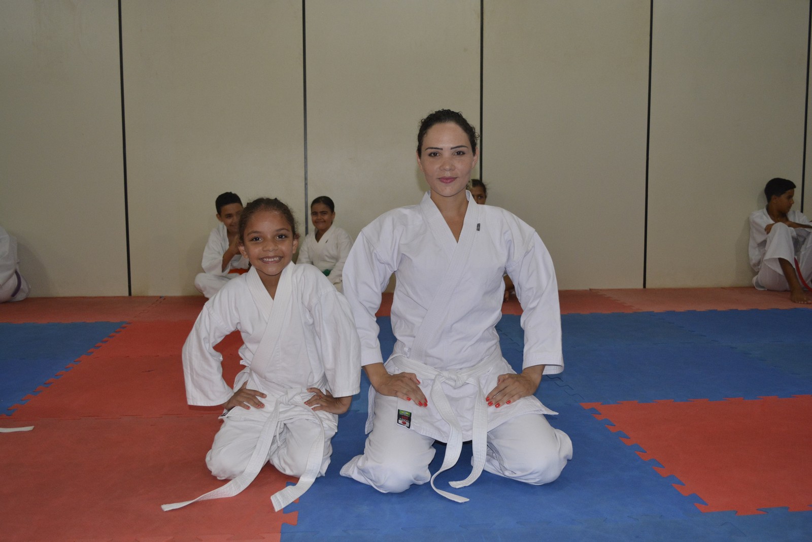 Letícia e Kely (Foto: Diêgo Holanda)