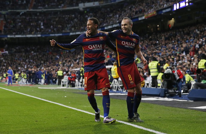 Neymar Iniesta Barcelona (Foto: Reuters) Neymar Iniesta Barcelona (Foto: Reuters)