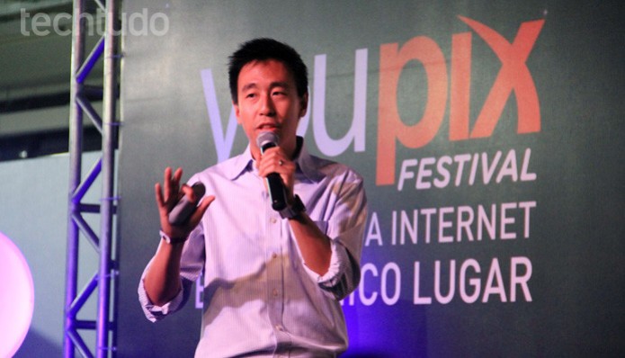O diretor da Spotify, Gary Liu, veio ao Brasil pela primeira vez para o youPIX 2014 (Foto: Renato Bazan/TechTudo) O diretor da Spotify, Gary Liu, veio ao Brasil pela primeira vez para o youPIX 2014 (Foto: Renato Bazan/TechTudo)
