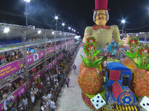 uniao da vila do iapi carnaval porto alegre 2016 rs (Foto: Reprodução/RBS TV)