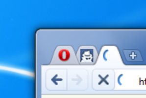 Tema Google Chrome Blue para Opera