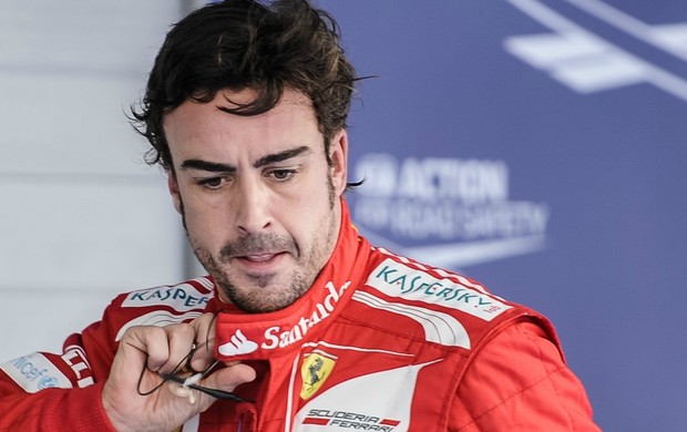Fernando Alonso Ferrari Fórmula 1 treino Coreia (Foto: AFP)