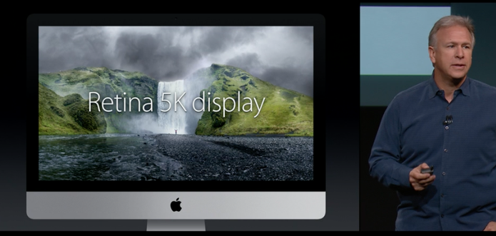 iMac com tela Retina foi um dos destaques do evento (Foto: Reprodução) iMac com tela Retina foi um dos destaques do evento (Foto: Reprodução)