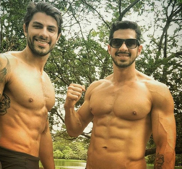 Renan, do BBB 16, com o amigo Marco Rebucci (Foto: Reprodução/Instagram) Renan, do BBB 16, com o amigo Marco Rebucci (Foto: Reprodução/Instagram)