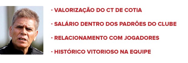 Razões pelas quais a diretoria do São Paulo decidiu por Paulo Autuori (Foto: arte esporte)