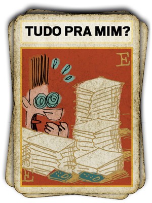 91% das pessoas estressadas ficam desmotivadas, segundo pesquisa do Isma-BR. E 41% dos brasileiros se dizem mais estressados que em 2011, segundo pesquisa da britânica MindMetre (Foto: Ilustração Caco Galhardo)