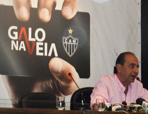 Alexandre Kalil  no lançamento do programa de relacionamento do Galo (Foto: Lucas Catta Prêta)