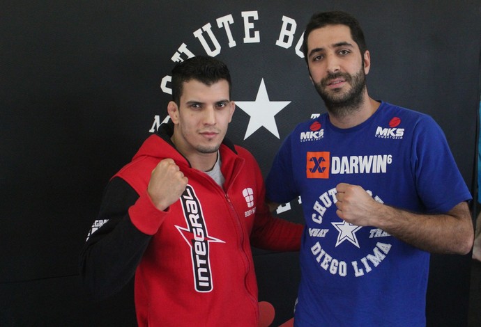 Felipe Sertanejo e Diego Lima UFC MMA (Foto: Marcelo Barone) Felipe Sertanejo e Diego Lima UFC MMA (Foto: Marcelo Barone)