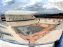Timão distribui bolo para comemorar dois anos das obras da Arena
