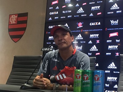 Zé Ricardo Coletiva Flamengo (Foto: Amanda Kestelman) Zé Ricardo Coletiva Flamengo (Foto: Amanda Kestelman)