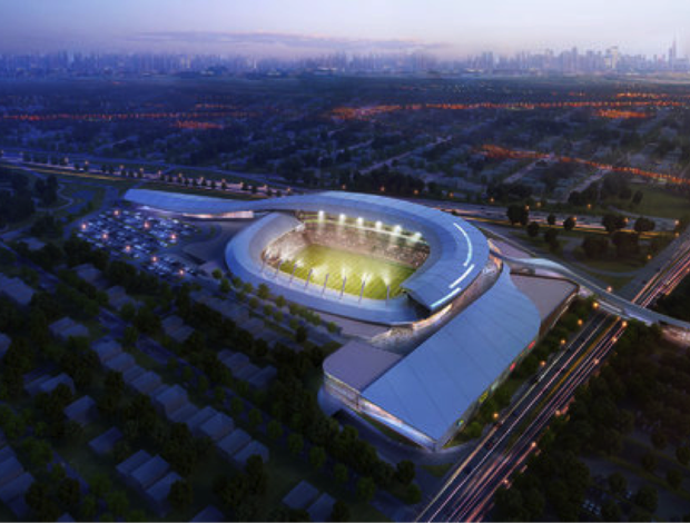 Projeto de estádio do New York Cosmos (Foto: Divulgação)
