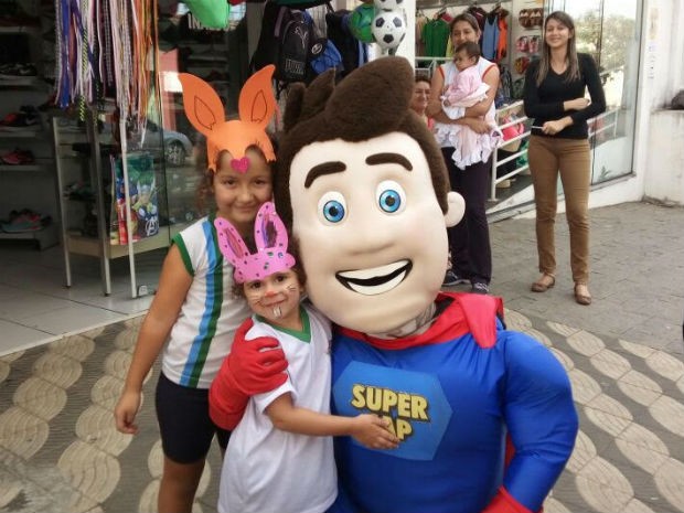 Supercap Paulista também desperta sorrisos por meio de seu mascote (Foto: Divulgação) Supercap Paulista também desperta sorrisos por meio de seu mascote (Foto: Divulgação)