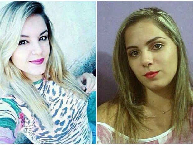 As irmãs Fernanda (à esq.) e Jéssica morreram após capotagem em Gavião Peixoto (Foto: Reprodução/Facebook)