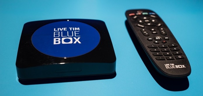Blue Box é o set top box da TIM com canais abertos, pagos e Netflix (Foto: Divulgação)
