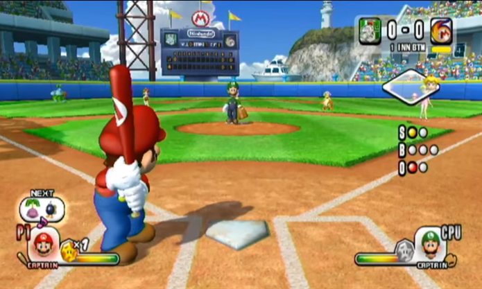 Mario Sluggers (Foto: Reprodução/YouTube) Mario Sluggers (Foto: Reprodução/YouTube)