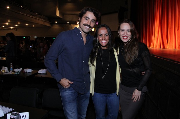 Ricardo Pereira, Francisca Pereira e Mariana Ximenes (Foto: Thyago Andrade / Brazil News)