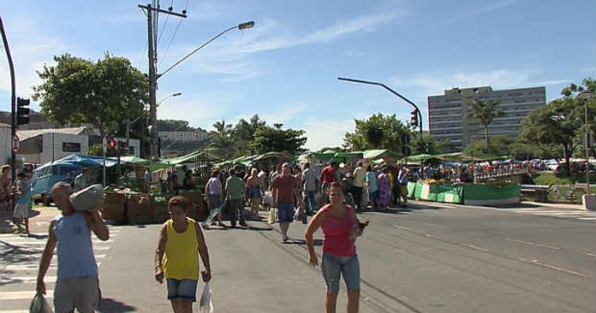 G1 Feira livre da Avenida Brasil é alvo de reclamação em Juiz de Fora notícias em Zona da Mata