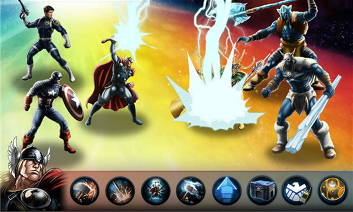 Avengers Alliance é um jogo grátis para Windows Phone baseado em batalhas (Foto: Divulgação/Windows Phone Store)