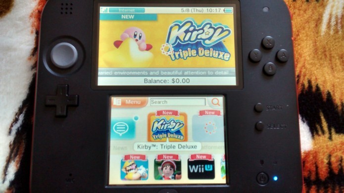 Kirby Triple Deluxe pode ser adquirido via eShop (Foto: Paulo Vasconcellos)