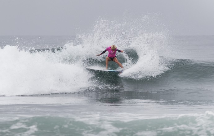Tatiana Weston-Webb Trestles primeira fase surfe (Foto: Divulgação/WSL)