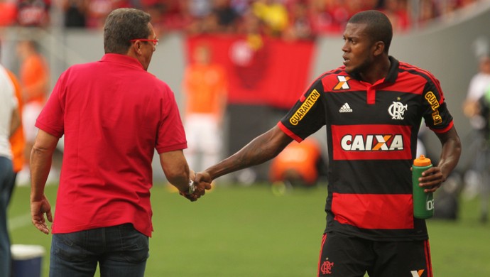 Marcelo Cirino, Flamengo x Shaktar (Foto: Gilvan de Souza / Flamengo)