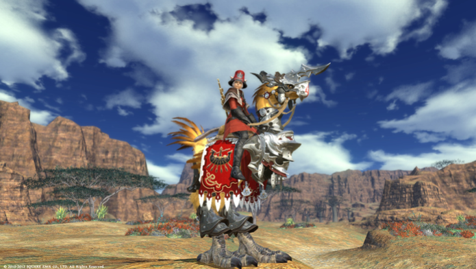 Montaria Chocobo é ótima opção em Final Fantasy 14 (Foto: Divulgação)