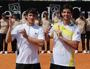Tenis - Bellucci e Facundo Bagnis, campeões de duplas de Stuttgart (Foto: ATP World Tour)