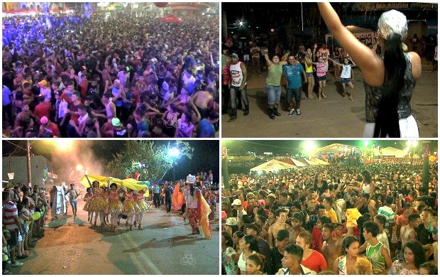 Última noite de Carnaval reuniu milhares nas cidades de Rio Branco e Cruzeiro do Sul nesta terça-feira (9) (Foto: Bom Dia Amazônia)
