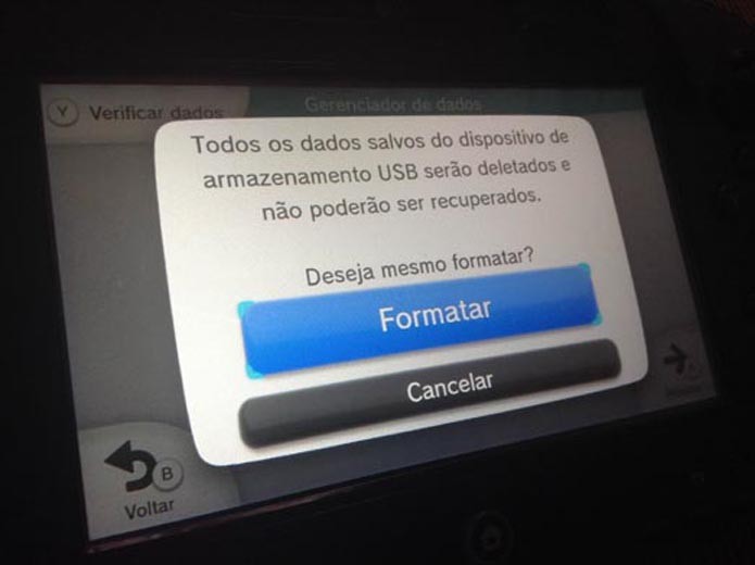 Wii U: aprenda a configurar pendrives e HDs externos para usar no console (Foto: Reprodução/ Murilo Molina)