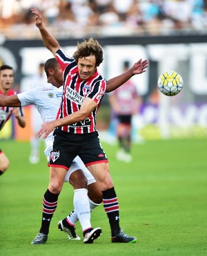 Lugano Santos X São Paulo (Foto: Marcos Ribolli)