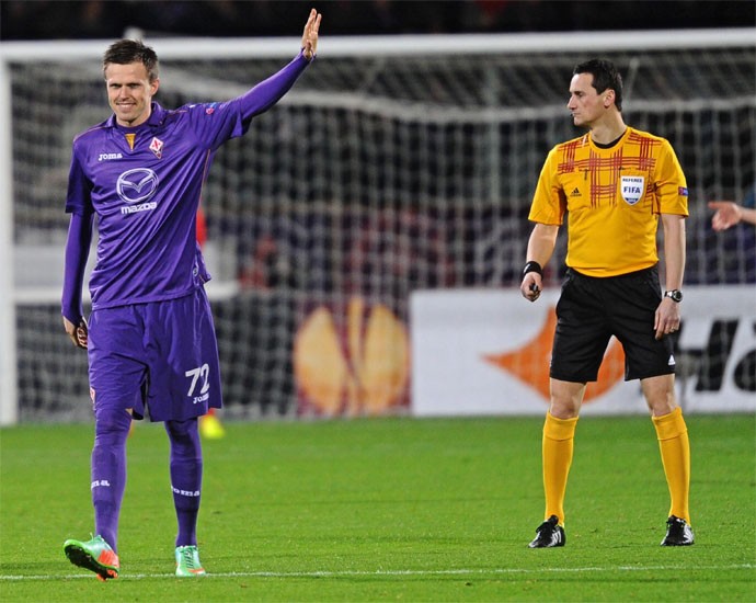 Liga Europa Fiorentina Josip Ilicic (Foto: EFE)