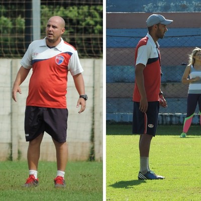 Rodrigo Cesar e Epitácio, Grêmio Prudente (Foto: Editoria de Arte)
