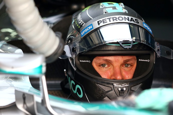 Nico Rosberg no 3º treino livre para o GP da Malásia (Foto: Getty Images)