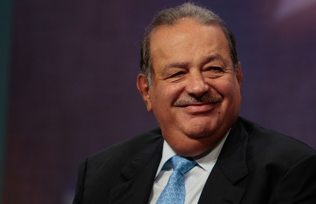 O bilionário mexicano Carlos Slim, da America Móvil (Foto: Getty Images)