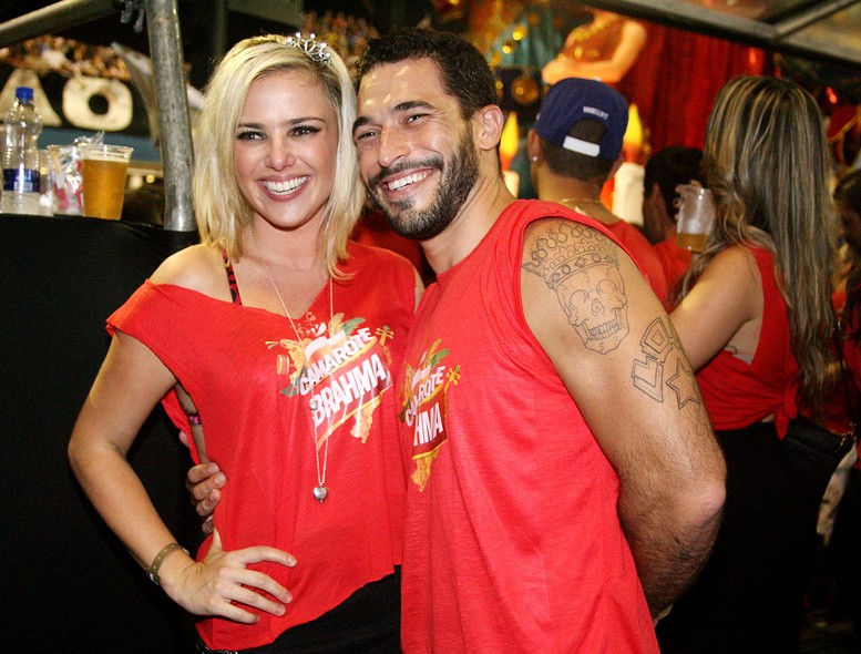  A atriz Nathália Rodrigues e o namorado Pedro Henrique Moutinho 