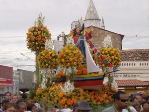 Festa de Bom Jesus dos Navegantes na cidade de Penedo (Foto: Cortesia/Roberto Miranda)