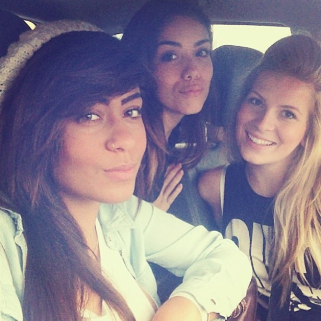 Rafaella, irmã de Neymar, e amigas (Foto: Instagram / Reprodução)