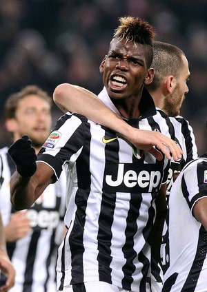 Juventus x Sassuolo - Pogba comemora gol_Reuters (Foto: Reuters)