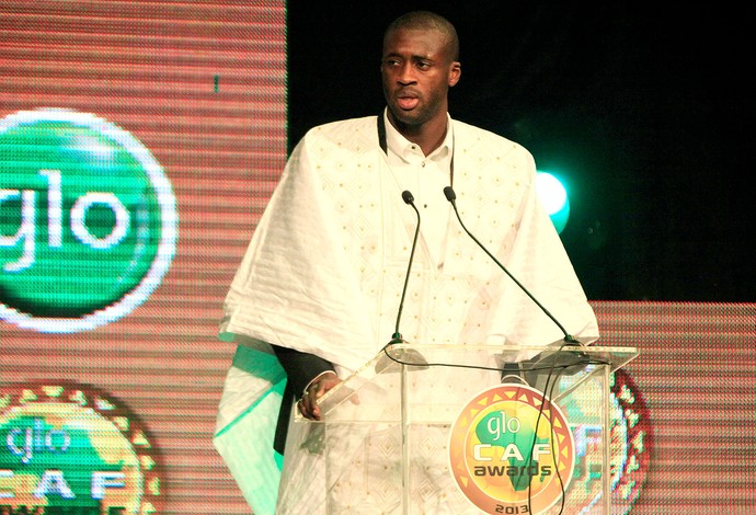 Yaya Toure prêmio jogador africano do Ano (Foto: AP)