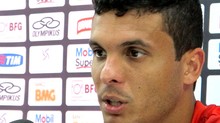 Ramon na coletiva do Flamengo (Foto: Richard Souza / Globoesporte.com)
