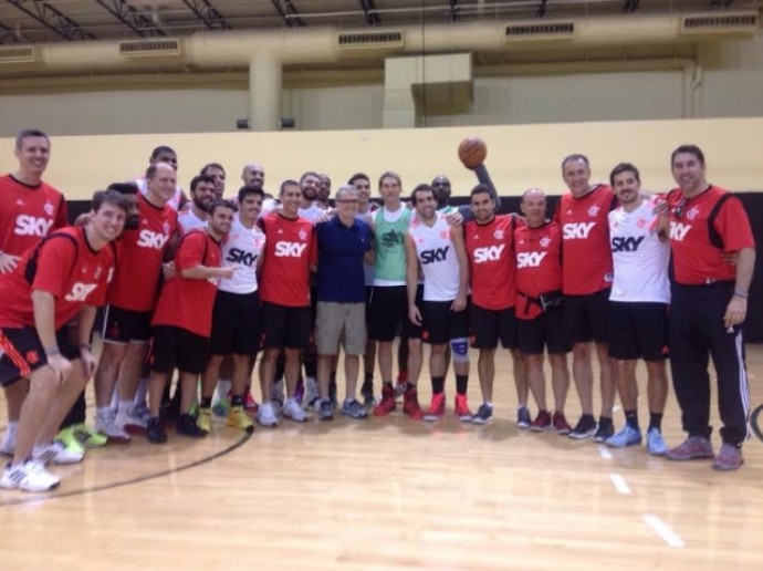 flamengo basquete bernardinho orlando eua (Foto: Divulgação / Flamengo) flamengo basquete bernardinho orlando eua (Foto: Divulgação / Flamengo)