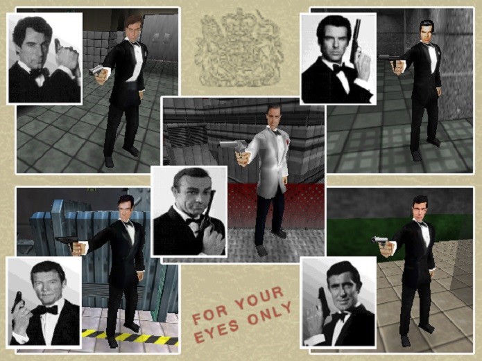 GoldenEye 007: Game teria um modo com diversos James Bonds. (Foto: Reprodução/GoldenEye Vault)