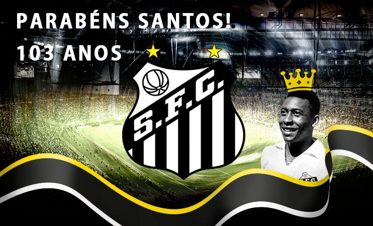 Parabéns Santos Futebol Clube (Foto: Camila Perez / Priscila Martinez)