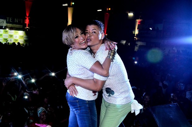 Susana Vieira e David Brazil (Foto: William Oda / AgNews)