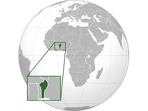 O Benin fica na costa ocidental da África, nas margens do Golfo da Guiné (Foto: Reprodução/ Wikimedia Commons)