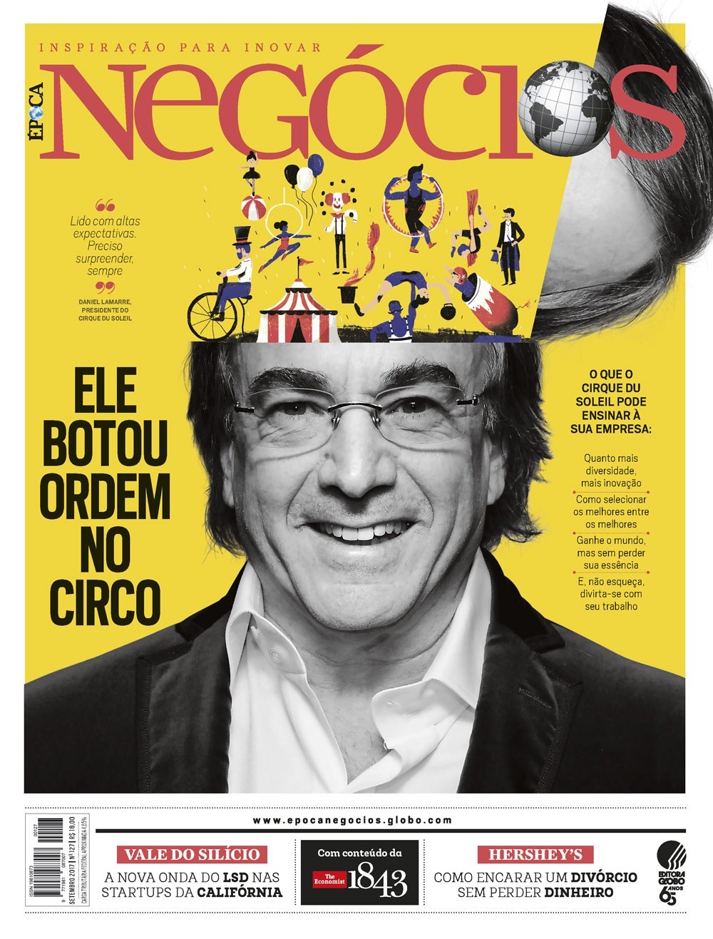 Em anúncio patrocinado do Cirque du Soleil, Bradesco apresenta nova marca -  05/11/2018 - UOL Economia