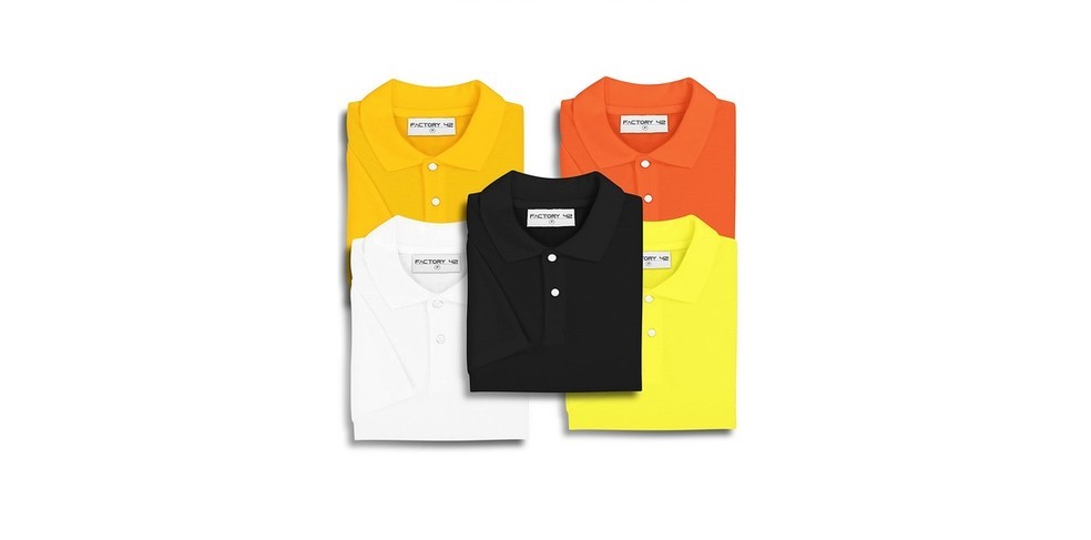 Kit da Factory 42 acompanha cinco camisas polo de cores diferentes (Foto: Reprodução/Amazon) Kit da Factory 42 acompanha cinco camisas polo de cores diferentes (Foto: Reprodução/Amazon)